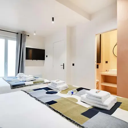 Les Halles - Grands Boulevards Renovated 3br - 8p Paříž